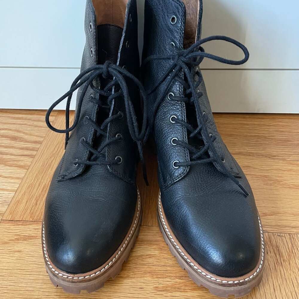 Madewell Combat Boots: Clair Lace-Up